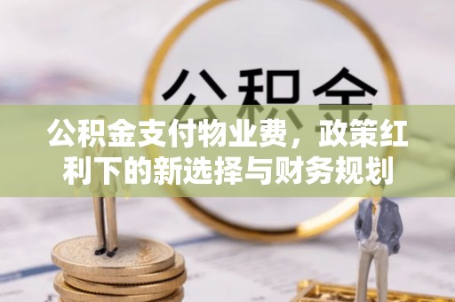 浦北公积金支付物业费，政策红利下的新选择与财务规划