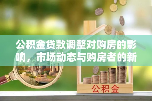 浦北公积金贷款调整对购房的影响，市场动态与购房者的新选择