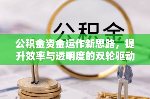 浦北公积金资金运作新思路，提升效率与透明度的双轮驱动