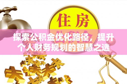 浦北探索公积金优化路径，提升个人财务规划的智慧之选