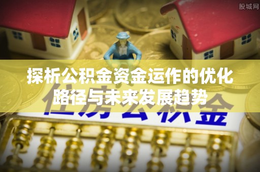 浦北探析公积金资金运作的优化路径与未来发展趋势